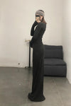 Boris Bidjan Saberi WDRESS2 Series Long Dress Series WDRESS2 FTT00001-HEI Black